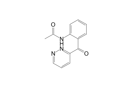 N-[2-(3-Pyridazinylcarbonyl)phenyl]acetamide