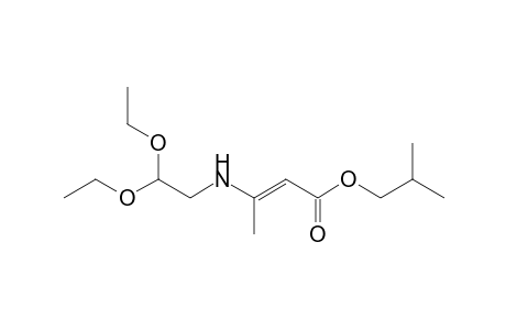 Isobutyl 3-[(2,2-Diethoxyethyl)amino]but-2-enoate