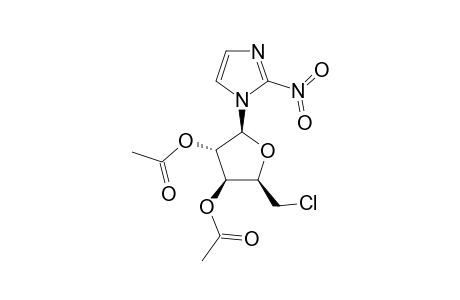 1-BETA-D-(5-DEOXY-5-CHLORO-2,3-DI-O-ACETYL-ARABINOFURANOSYL)-2-NITROIMIDAZOLE
