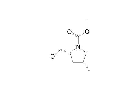 (RAC)-CIS-1-BENZOYL-GLYCINE-4-METHYLPYRROLIDINE-2-CARBOXYLIC-ACID-METHYLESTER