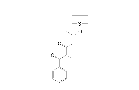 (1S,2S,5S)-5-TERT.-BUTYLDIMETHYLSILYLOXY-2-METHYL-1-HYDROXY-1-PHENYL-3-HEXANONE