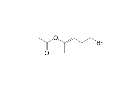 (1E)-4-Bromo-1-methyl-1-butenyl acetate