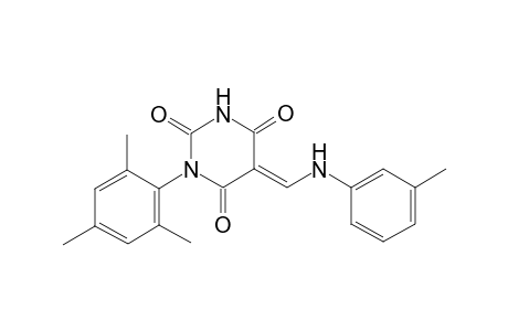 (5E)-1-Mesityl-5-(3-toluidinomethylene)-2,4,6(1H,3H,5H)-pyrimidinetrione