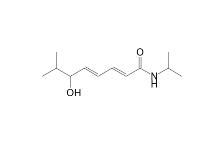 (2E,4E)-N-Isopropyl-6-hydroxy-7-methyl-2,4-octadienamide