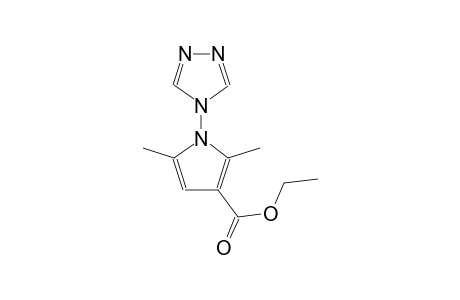 1H-pyrrole-3-carboxylic acid, 2,5-dimethyl-1-(4H-1,2,4-triazol-4-yl)-, ethyl ester