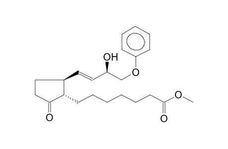 11-DEOXY-16-PHENYLOXY-15BETA-PROSTAGLANDIN-E1, METHYL ESTER