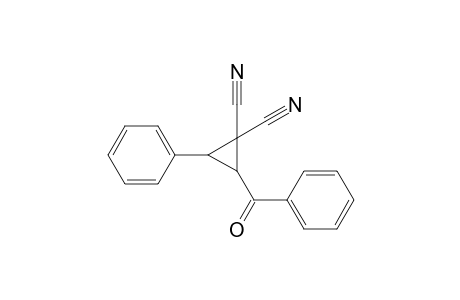 2-Benzoyl-3-phenyl-cyclopropane-1,1-dicarbonitrile