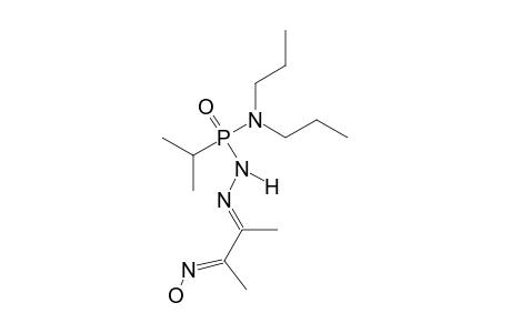 N,N-DIPROPYLAMINOISOPROPYL-2-(1-METHYL-2-OXOPROPYLIDENE)-PHOSPHONOHYDRAZIDO-OXIME