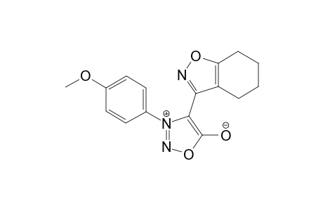3-(4'-Methoxyphenyl)-4-(4,5,6,7-tetrahydrobenzo[d]isoxazol-3-yl)sydnone