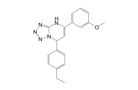 7-(4-ethylphenyl)-5-(3-methoxyphenyl)-4,7-dihydrotetraazolo[1,5-a]pyrimidine
