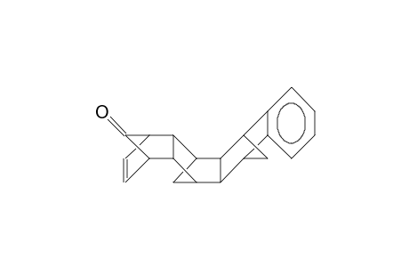 11,12-Benzo-hexacyclo(6.6.1.1/3,6/.1/10,13/.0/2,7/.0/9,14/)heptadeca-4,11-dien-16-one