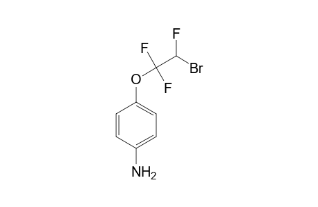 Benzenamine, 4-(2-bromo-1,1,2-trifluoroethoxy)-
