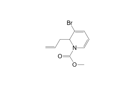 1(2H)-Pyridinecarboxylic acid, 3-bromo-2-(2-propenyl)-, methyl ester