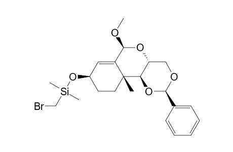 (1R,2S,4R,7R,9S,12R)-12-[(Bromomethyl)dimethylsilyloxy]-9-methoxy-1-methyl-4-phenyl-3,5,8-trioxatricyclo[8.4.0.0(2,7)]tetradec-10-ene