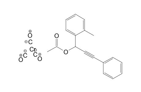 Tricarbonyl-[1-(1'-acetoxy-3'-phenylpropargyl)-2-methylphenyl]-chromium