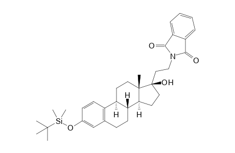 2-[2-[(8R,9S,13S,14S,17R)-3-[tert-butyl(dimethyl)silyl]oxy-13-methyl-17-oxidanyl-7,8,9,11,12,14,15,16-octahydro-6H-cyclopenta[a]phenanthren-17-yl]ethyl]isoindole-1,3-dione