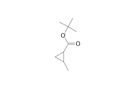 2-Methyl-1-cyclopropanecarboxylic acid tert-butyl ester