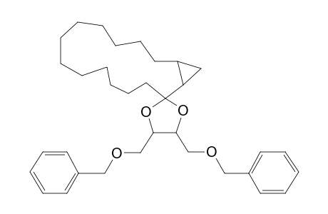 (1S,15S)-Bicyclo[13.1.0]hexadecan-2-one 1,4-di-O-benzyl-d-threitolketal