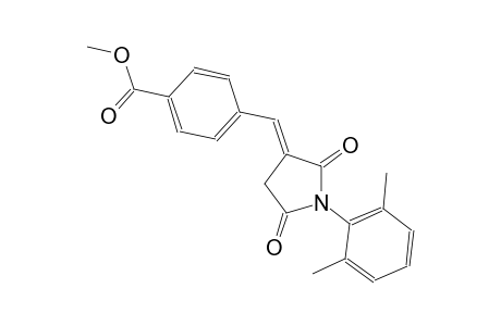 benzoic acid, 4-[(E)-[1-(2,6-dimethylphenyl)-2,5-dioxo-3-pyrrolidinylidene]methyl]-, methyl ester