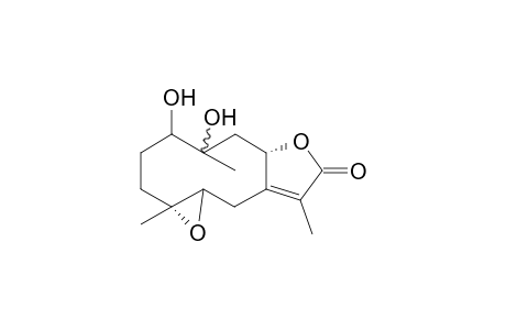 4,5-Epoxy]-4,10,3'-trimethyl-1,10-dihydroxy-2'-oxo-2',5'-dihydrofuro[4',5'-7,8]cyclodecane