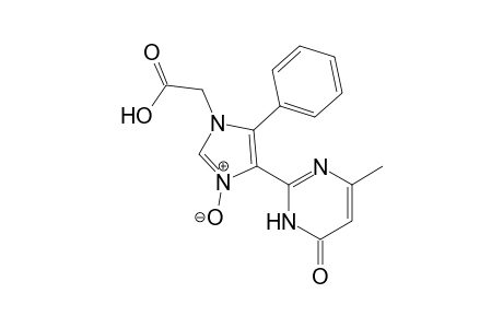 2-[4-(4-Methyl-6-oxo-1,6-dihydropyrimidin-2-yl)-3-oxy-5-phenyl-1H-imidazol-1-yl]acetic Acid