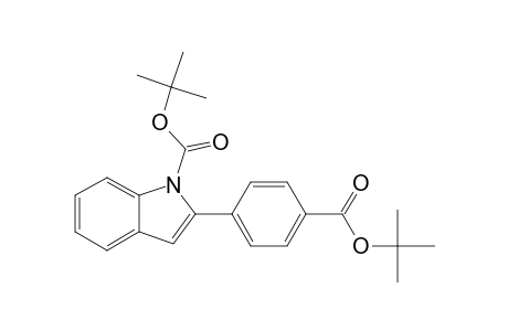 2-(4'-TERT.-BUTOXYCARBONYLPHENYL)-INDOLE-1-CARBOXYLIC-ACID-TERT.-BUTYLESTER