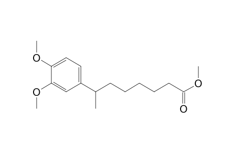 Methyl 7-(3,4-Dimethoxyphenyl)octanoate