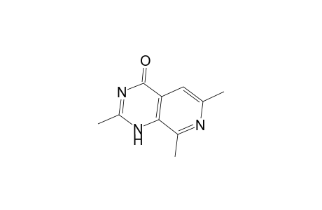 Pyrido[3,4-d]pyrimidin-4(3H)-one, 2,6,8-trimethyl-