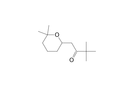 2-Butanone, 3,3-dimethyl-1-(tetrahydro-6,6-dimethyl-2H-pyran-2-yl)-