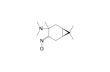 3-DIMETHYLAMINO-CAR-3-ENE-4-OXIME