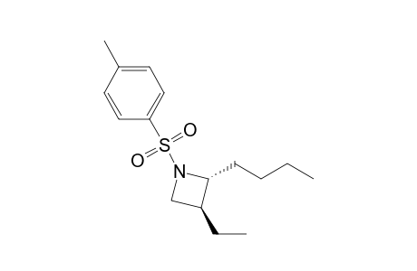 (2R,3S)-2-butyl-3-ethyl-1-(p-tolylsulfonyl)azetidine