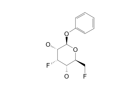 Phenyl-3,6-dideoxy-3,6-difluoro.beta.-D-allopyranosid