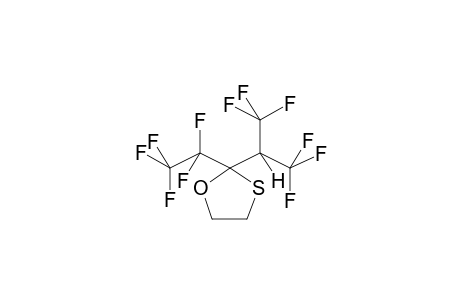 2-PERFLUOROETHYL-2-(ALPHA-HYDROPERFLUOROISOPROPYL)-1,3-OXATHIOLANE