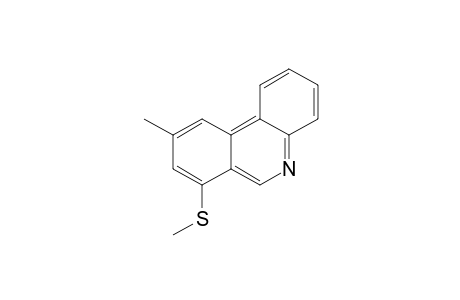 9-Methyl-7-(methylthio)phenanthridine