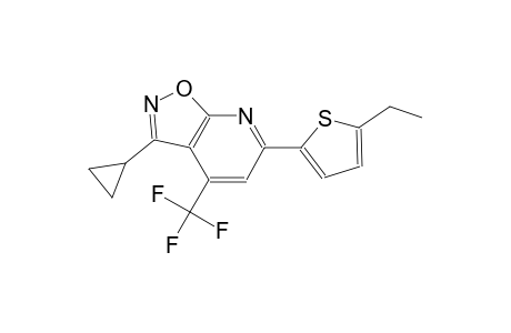 isoxazolo[5,4-b]pyridine, 3-cyclopropyl-6-(5-ethyl-2-thienyl)-4-(trifluoromethyl)-