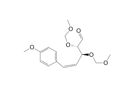 (Z)-(2S,3S)-2,3-bis[(methoxymethyl)oxy]-5-(4-methoxyphenyl)pent-4-enal