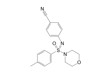 4-{[Morpholino(oxo)(p-tolyl)-.lambda.6-sulfanylidene]amino}benzonitrile