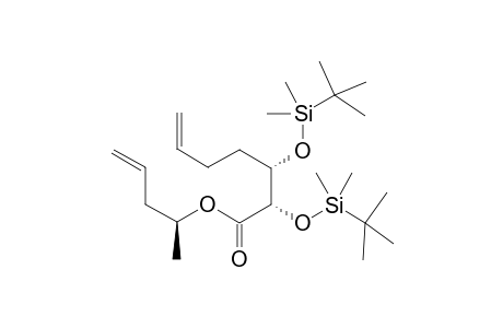 (2S,3S)-2,3-bis[(1',1'-Dimethylethyl)dimethylsilyloxy]-6-heptenoic acid - [1S]-1-Methyl-3-butenyl ester