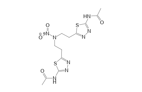 N-{5-[2-(1-{2-[5-(acetylamino)-1,3,4-thiadiazol-2-yl]ethyl}-2,2-dioxido-2lambda~1~-diazanyl)ethyl]-1,3,4-thiadiazol-2-yl}acetamide