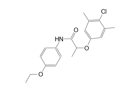 2-(4-chloro-3,5-dimethylphenoxy)-N-(4-ethoxyphenyl)propanamide