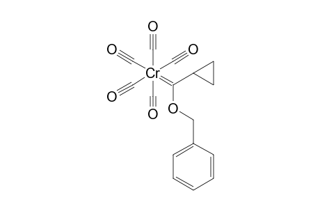 PENTACARBONYL-[(CYCLOPROPYL)-(BENZYLOXY)-CARBENE]-CHROMIUM-(0)