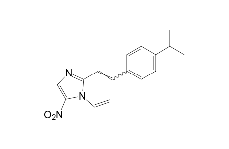 2-(p-isopropylstyryl)-5-nitro-1-vinylimidazole