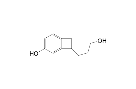 8-(3-Hydroxypropyl)bicyclo[4.2.0]octa-1,3,5-trien-3-ol