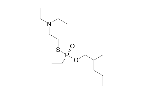 o-(2-Methylpentyl) S-(2-diethylaminoethyl) ethylphosphonothiolate