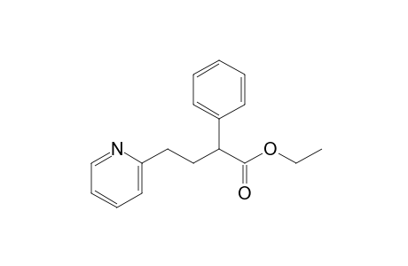 alpha-phenyl-2-pyridinebutyric acid, ethyl ester