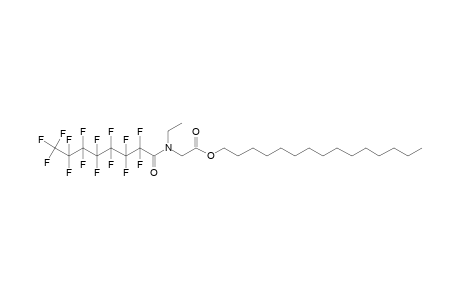 Glycine, N-ethyl-N-pentadecafluorooctanoyl-, pentadecyl ester