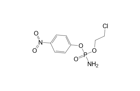 2-Chloroethyl 4-nitrophenyl amidophosphate