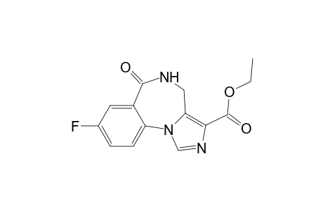 8-Fluoro-6-keto-4,5-dihydroimidazo[1,5-a][1,4]benzodiazepine-3-carboxylic acid ethyl ester