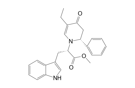 (6R)-N-((S)-1-Carboxymethyl-2-[indol-3-yl]ethyl)-3-ethyl-4-oxo-6-phenyl-2,3-didehydropiperidine