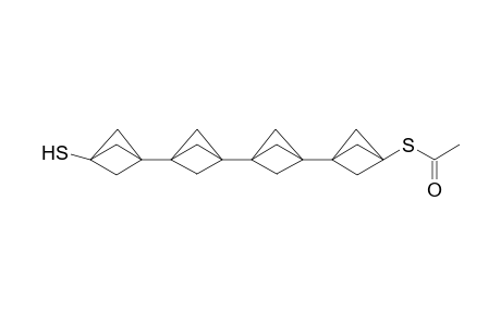 3"'-(Acethlthio)[4]staffane-3-thiol